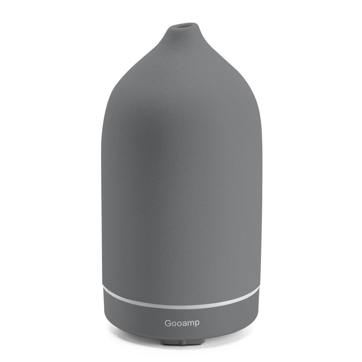 Gooamp 200ML ceramic diffuser top view emitting a delicate aroma for a calm space.
