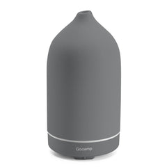 Gooamp 200ML ceramic diffuser top view emitting a delicate aroma for a calm space.