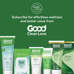 Fragrance-free label on Good Clean Love Rehydrate for sensitive users
