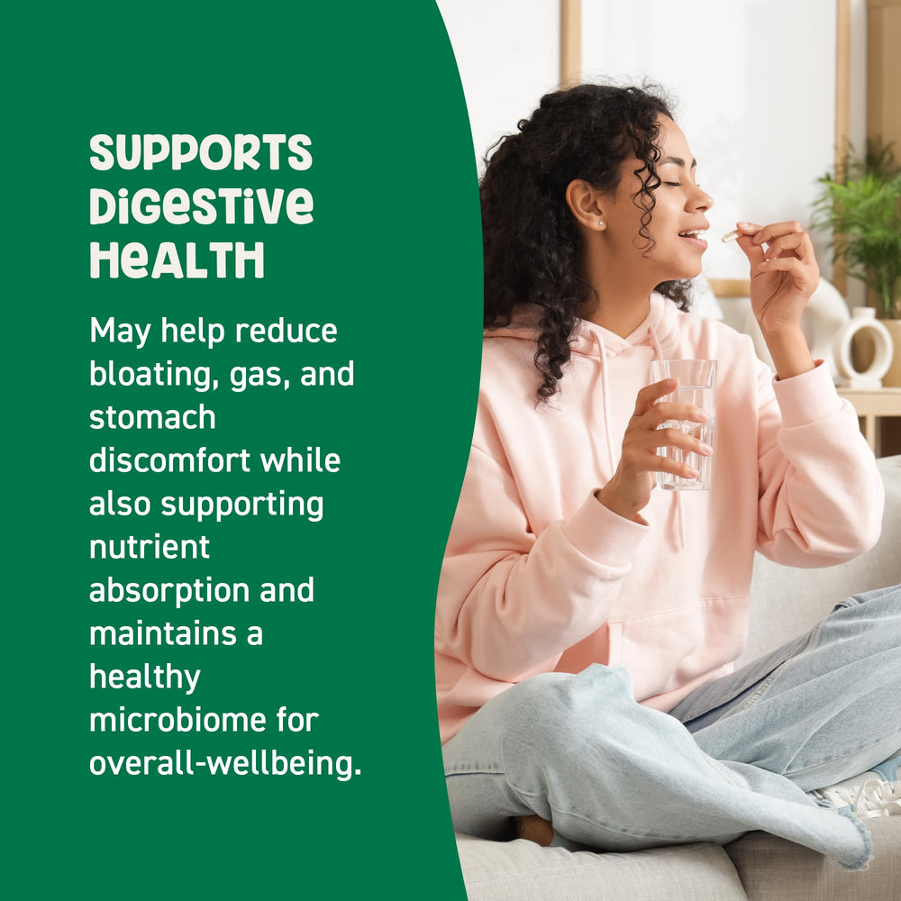GoodBelly daily digestive support capsules suitable for long-term gut balance.