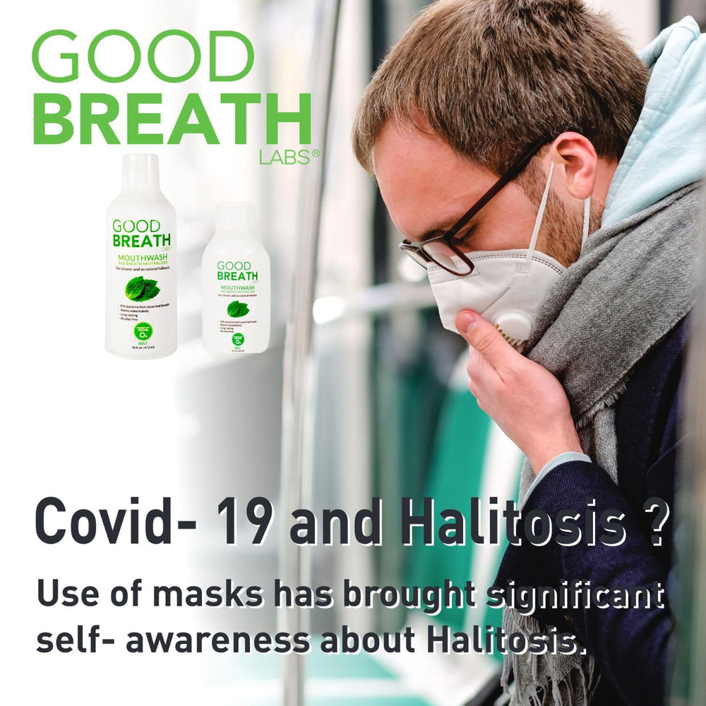 Goodbreath Mouthwash 3-Pack Box communicates value and convenience.