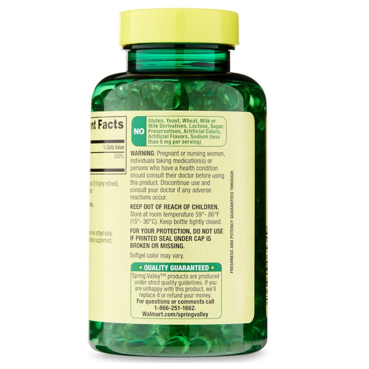 GoodDealsHouse softgels close-up showing small easy-to-swallow capsules for daily supplementation