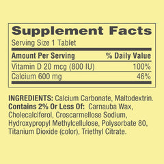 GoodDealsHouse vitamin D 20 mcg tablets for daily supplementation.
