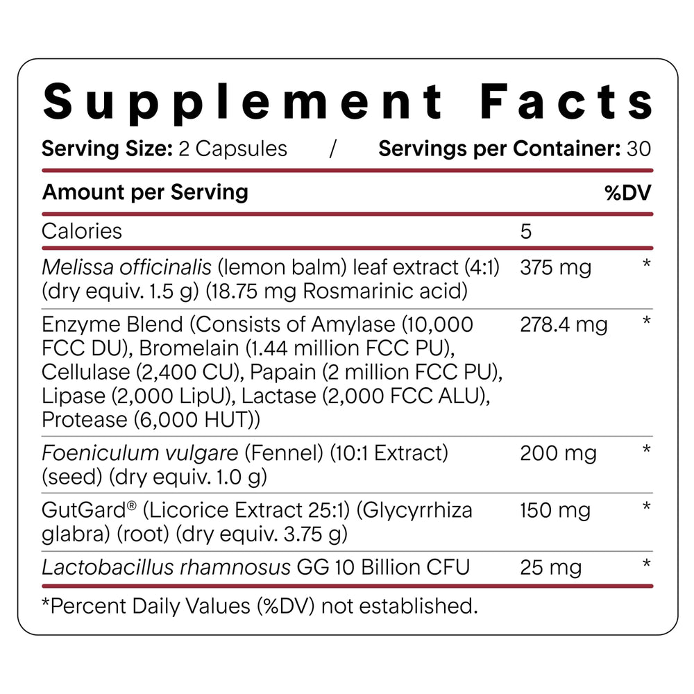 Box packaging and inserts illustrate the science-backed formulation of Digest Debloat Pro