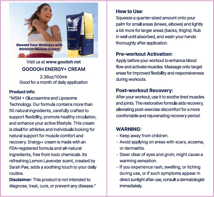 GOODOH signature lemon-lavender scent evokes calming self-care ritual.