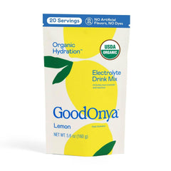 GOODONYA Organic Hydration lemonade tub with real fruit flavor for daily refreshment