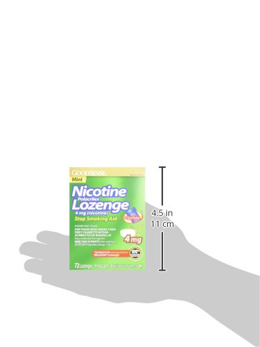Open GoodSense mint lozenge pack ready to be used anywhere.