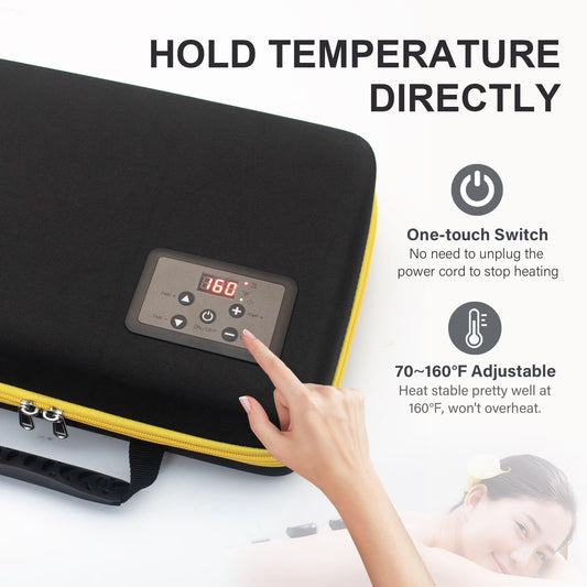 Goodtar temperature controller display shows precise heat settings for customization.