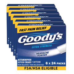 Goody’s Headache Powder stick-pack front for fast, portable relief