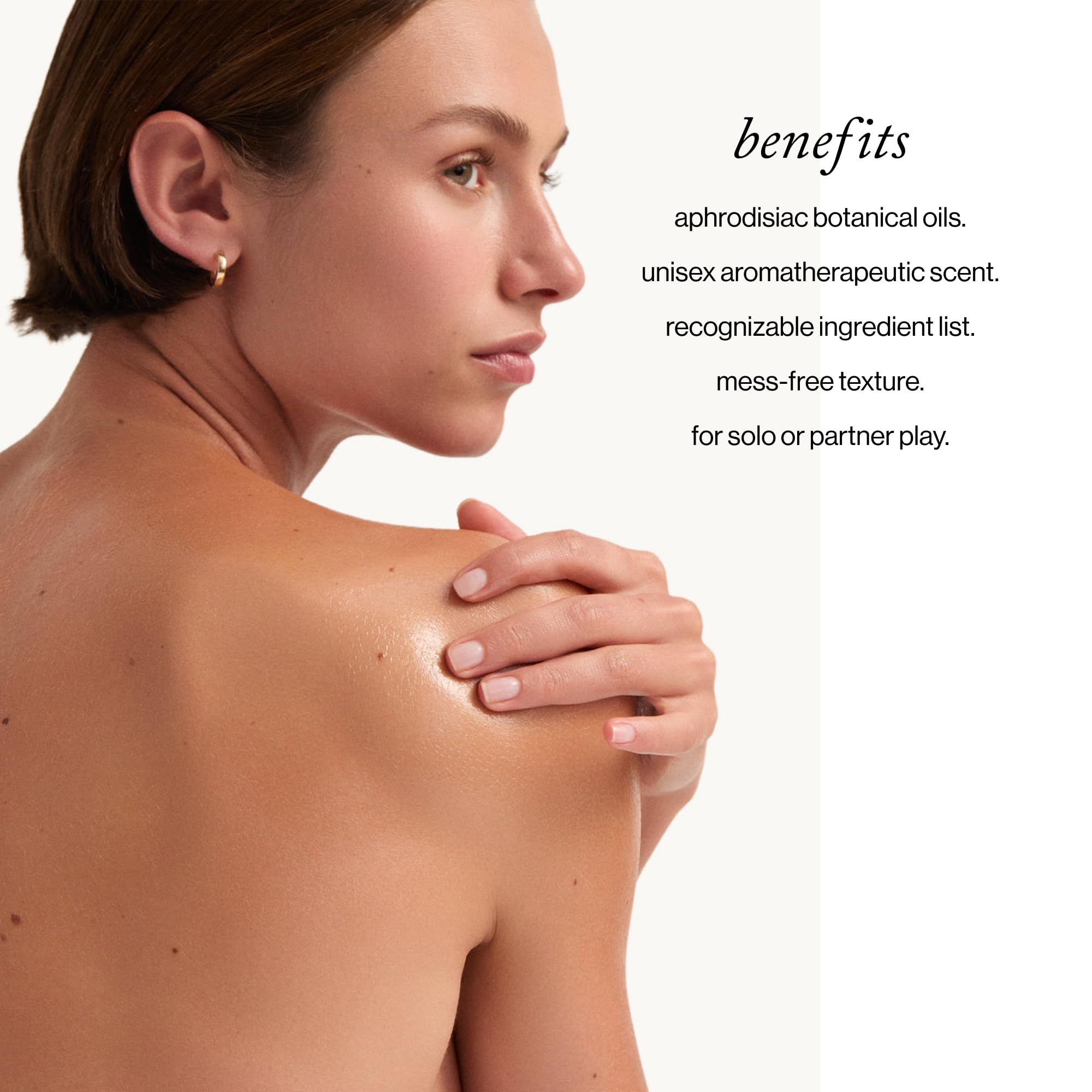 goop Wellness Sex Oil couple massage scene highlighting slip without sticky residue.