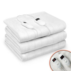 GORELAX king-size heated mattress pad with dual control for personalized comfort.
