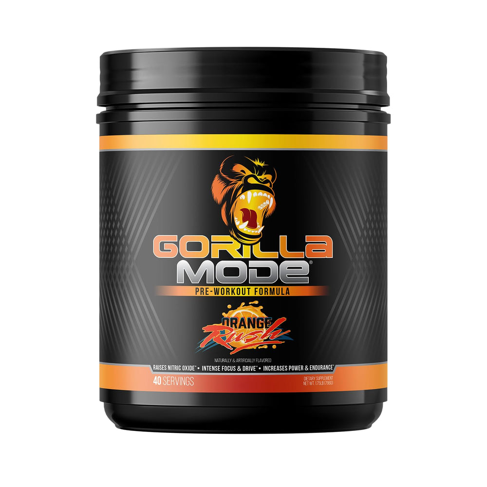 Gorilla Mind Gorilla Mode pumps image showing enhanced muscle fullness for workouts