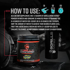 Gorilla Mind Nitric Upgraded mixing glass delivers smooth, grit-free shake
