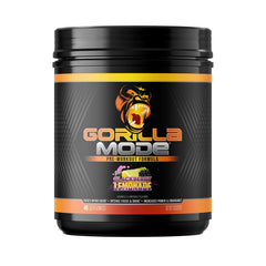 Gorilla Mind Pre Workout bottle front signaling energy and pumps