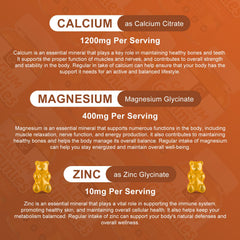 GORNVB orange flavor gummies illustrate easy daily chew.