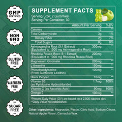 GORNVB Cortisol Gummies two-pack displayed for steady routine