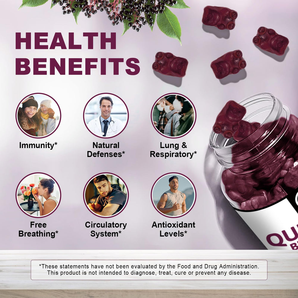 GORNVB Quercetin Gummies next to citrus fruits highlighting vitamin C synergy.