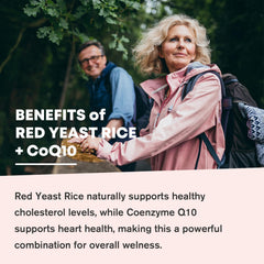 GORNVB red yeast rice packaging shows ingredient transparency and quality.