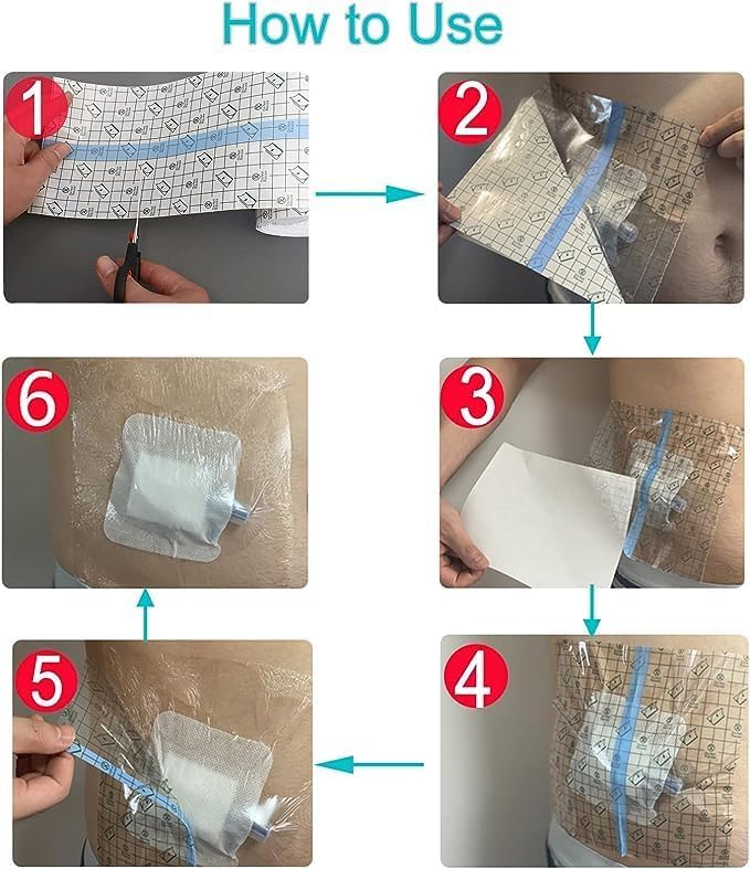 GoToHere incision bandage easy to apply and remove without pain.
