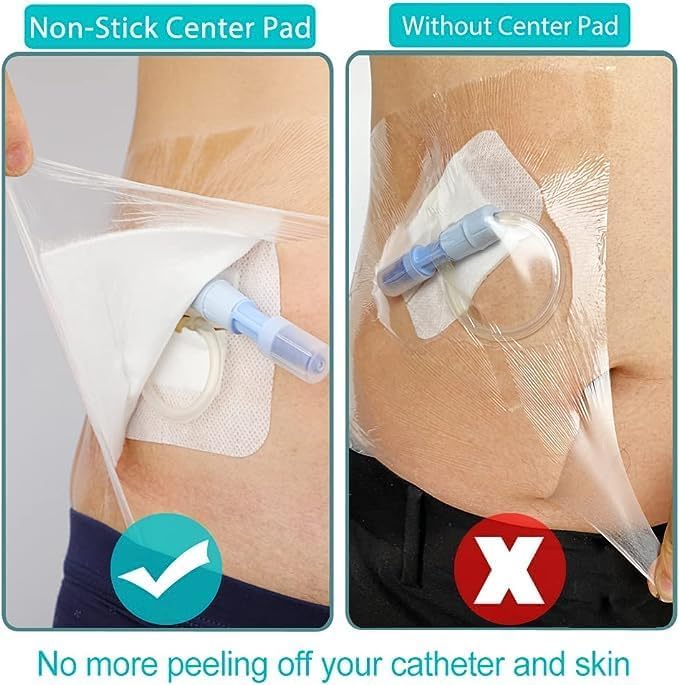 GoToHere flexible second skin style bandage fits body contours comfortably.