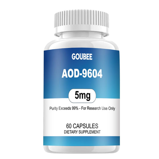 GOUBEE AOD-9604 lyophilized capsules 60-count bottle for research use