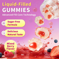 GparkNature berry-flavored gummies for an enjoyable daily wellness routine