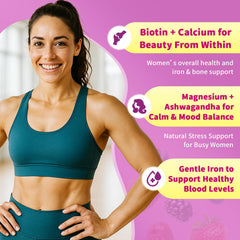 GparkNature nutrition facts panel shows vitamins and minerals clearly