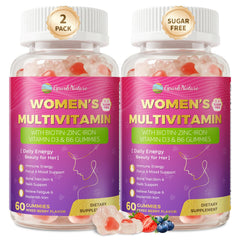 GparkNature Women’s Multivitamin Gummies pack front shows berry flavor for daily wellness