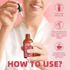 GPGP magnesium glycinate liquid strawberry flavor bottle with sugar-free formula.