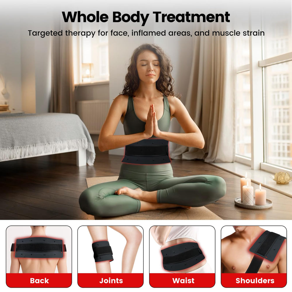 Gracekey 850nm near-infrared light for deeper tissue reach.