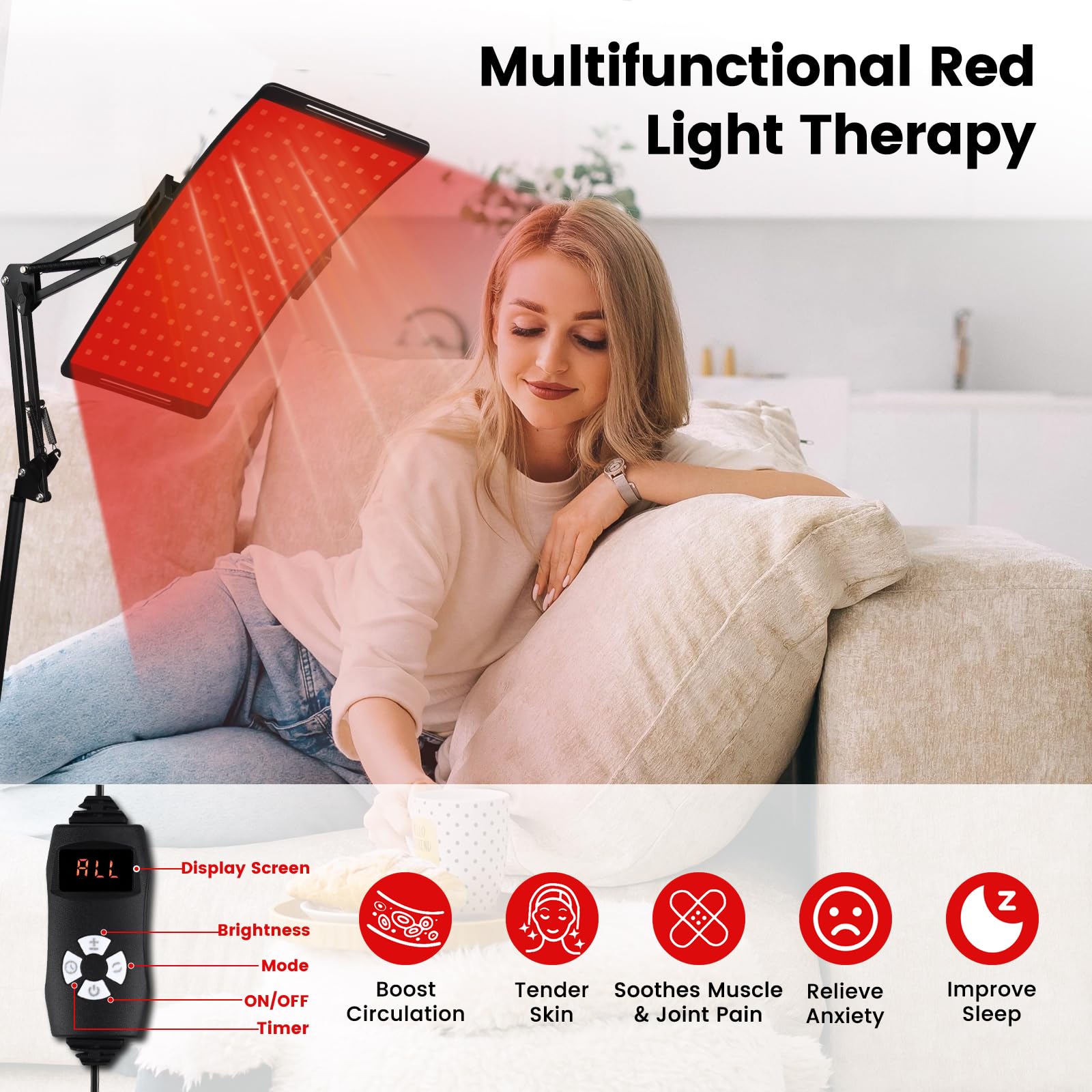 Gracekey adjustable stand enabling precise targeting and hands-free use.