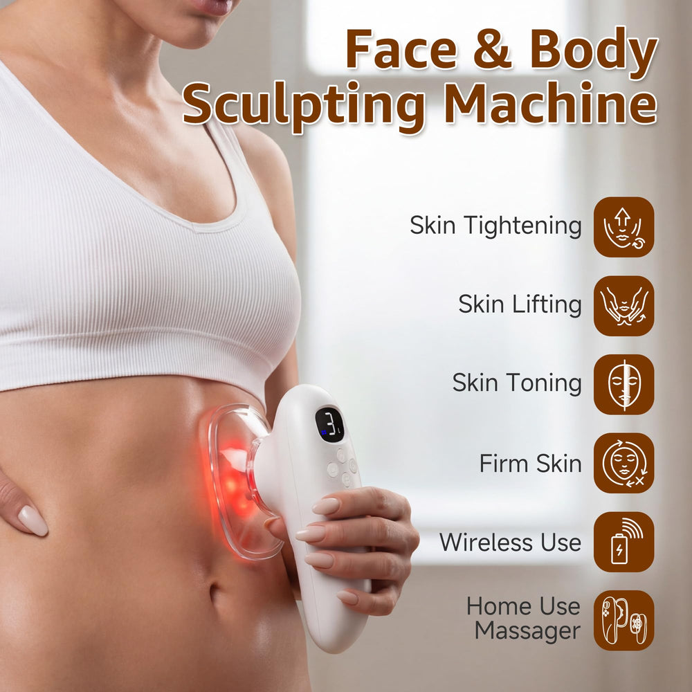 Graise small suction cups for arms and hips with precision massage.