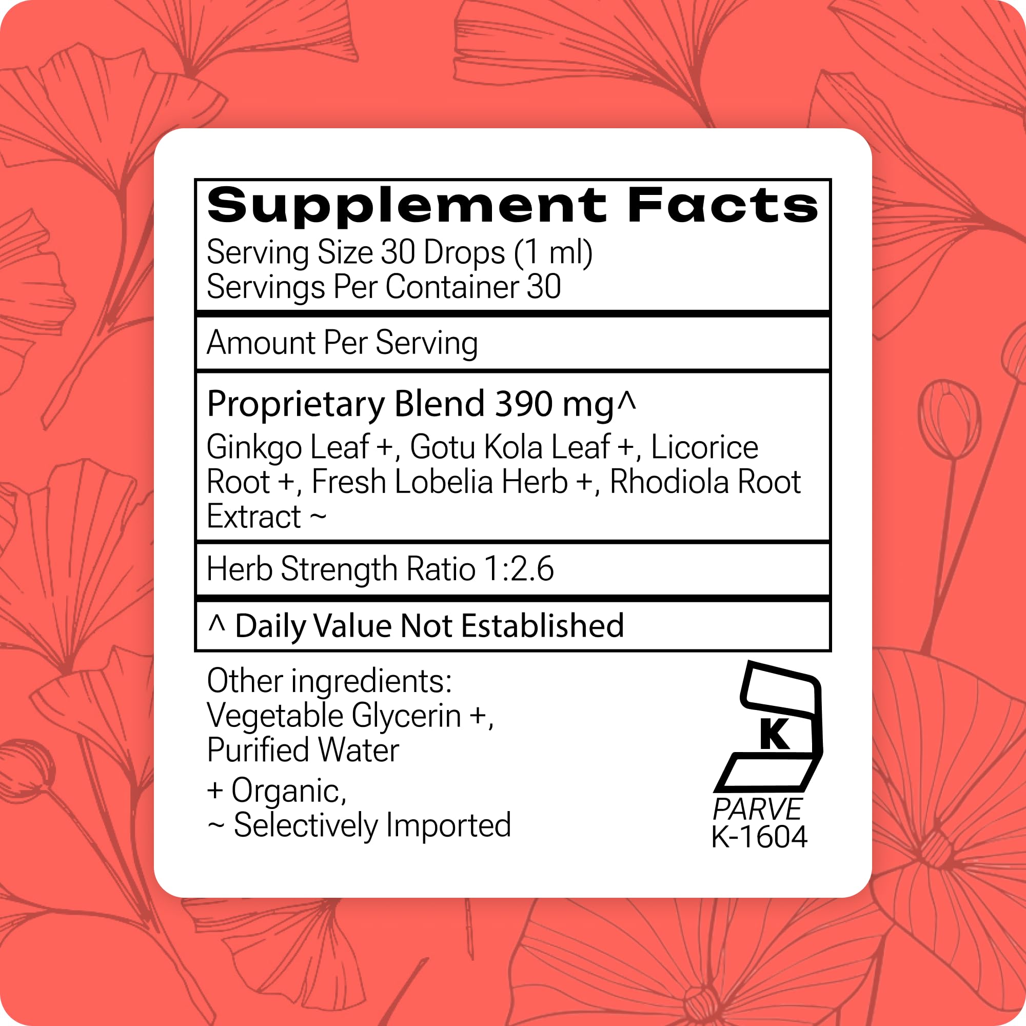 Grama Wellness focus drops dropper releasing liquid for quick daily use