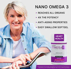 Granagard Nano Omega-3 packaging on shelf communicates premium science-backed formulation.