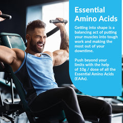 USA-made Granite EAAs powder underscores quality and ingredient standards for fitness support.