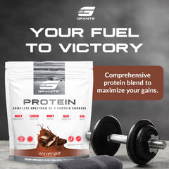 Granite Nutrition vanilla tub highlights versatility and flavor options