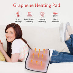 GRAPHENE TIMES close-up of ultra-soft microfiber cover emphasizes skin-friendly comfort