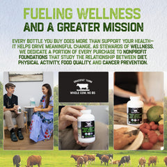 Beef bone and tallow blend inside Grassfat capsules