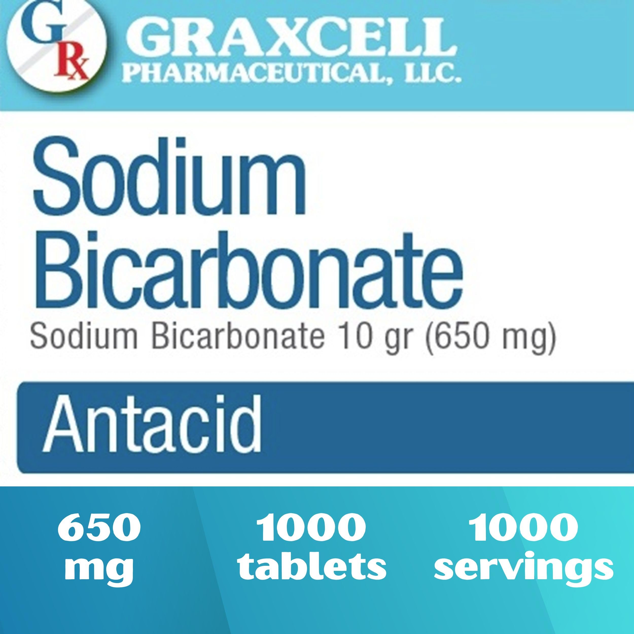 Graxcell 650mg tablets on kitchen scale, fast-acting relief for post-meal discomfort.