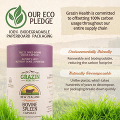 GRAZIN HEALTH bottle on pantry shelf for easy on-the-go supplementation.