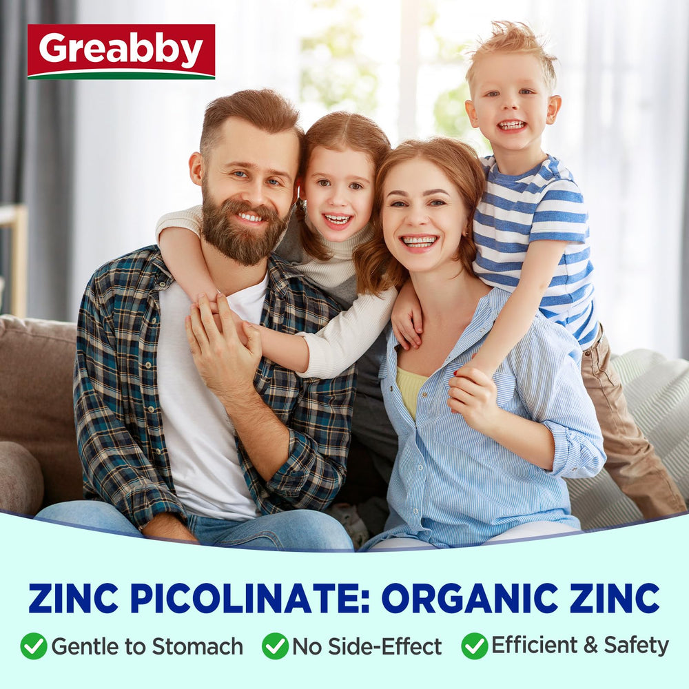 Greabby Zinc Gummies suit both kids and adults for daily zinc