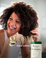 Collagen powder ready in a smoothie for a convenient daily routine.