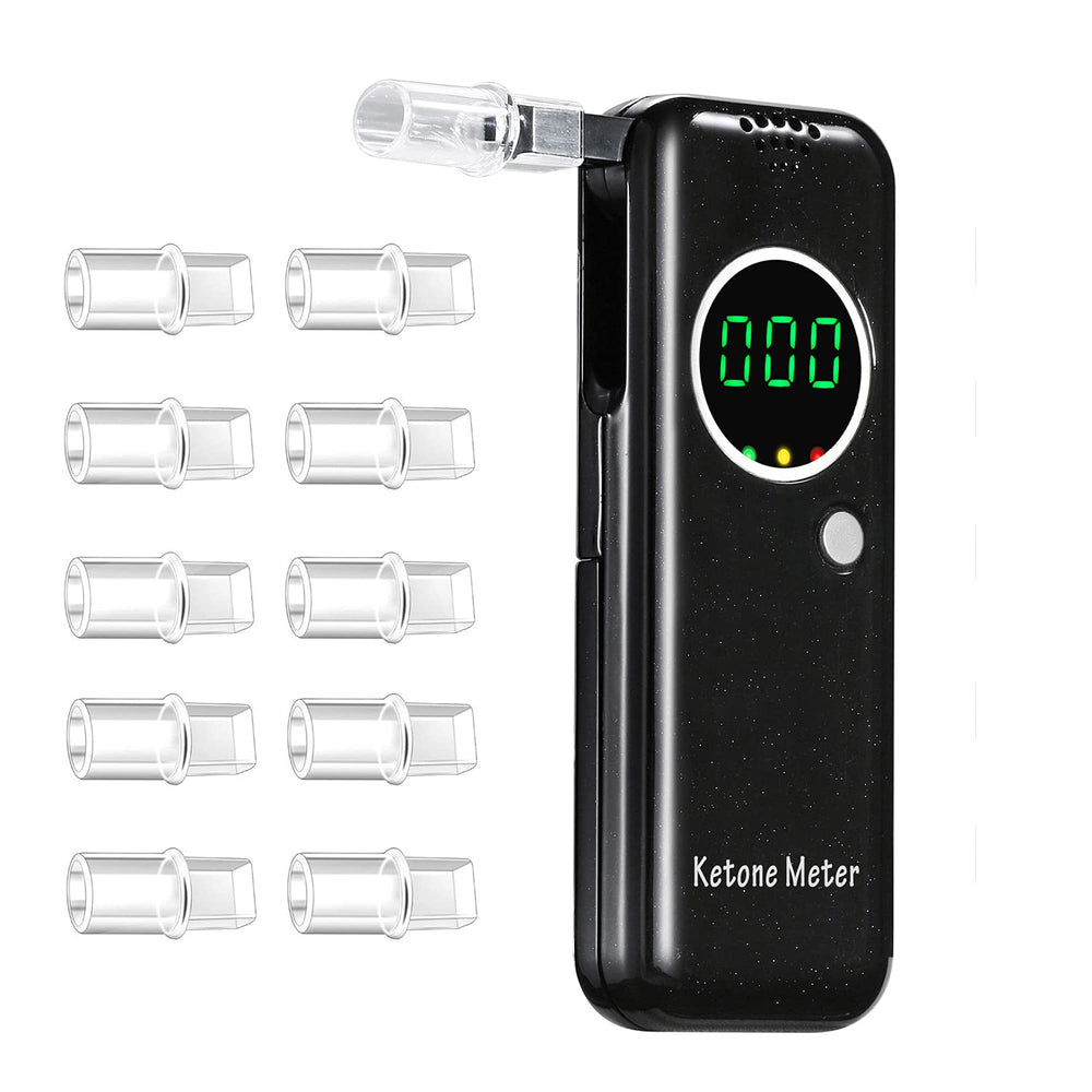 Greatmay professional ketone monitor front view for portable ketosis tracking
