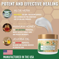 Applying Green Leaf Naturals body and face cream for daily use