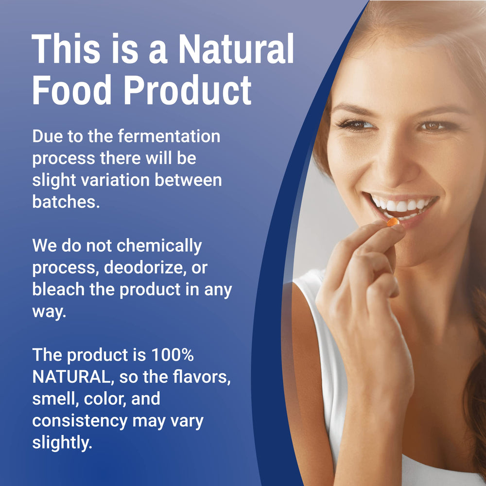 Green Pasture oil poured into spoon for easy daily use