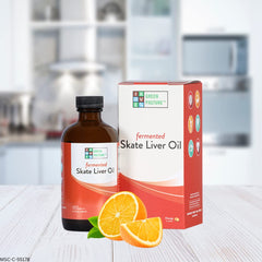 Green Pasture wild-caught skate liver oil from Alaska highlights natural sourcing.
