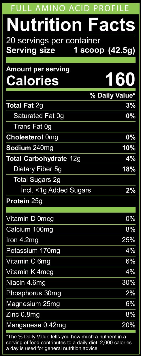 Green Regimen Elite chocolate powder, smooth, non-chalky shake experience.