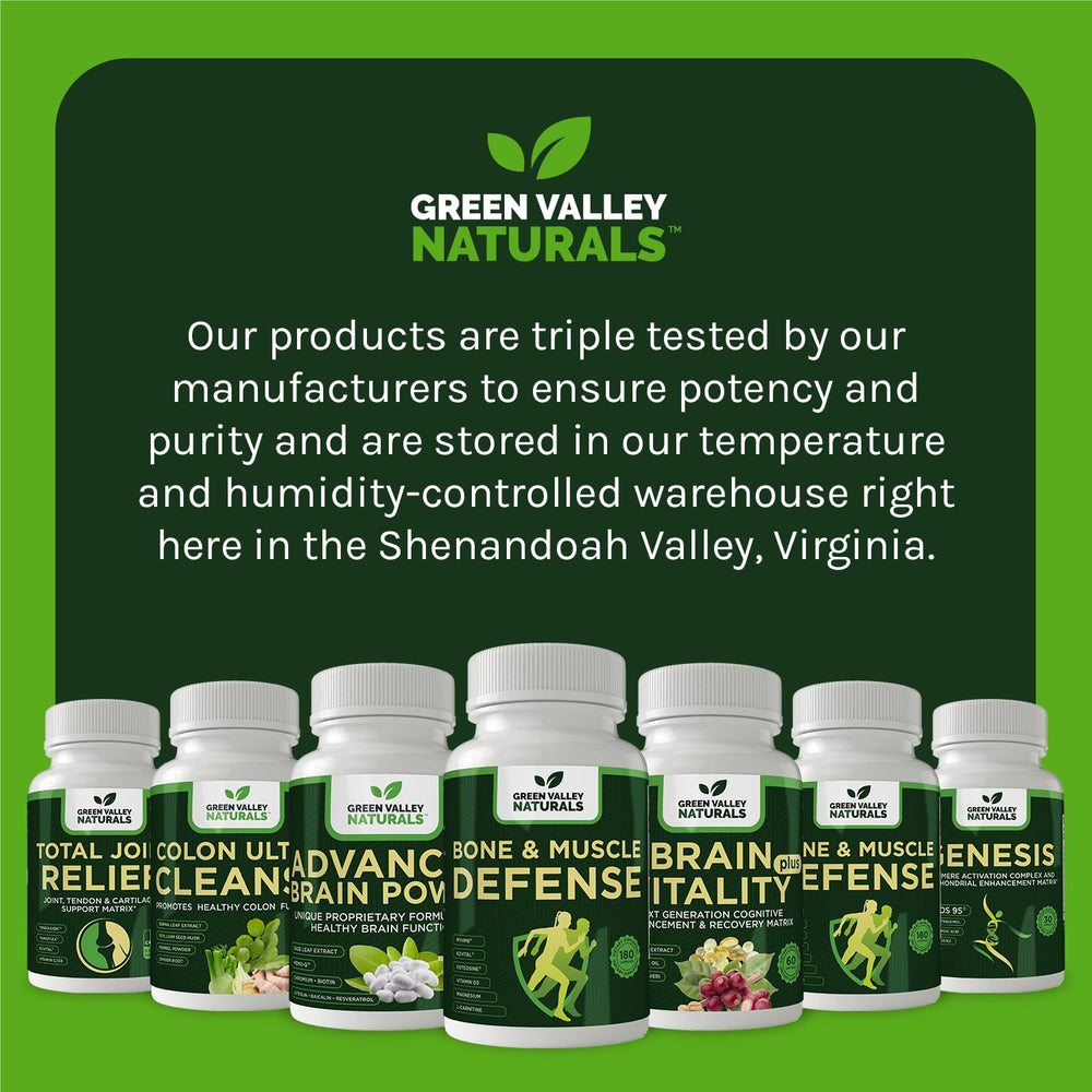 Green Valley Naturals in an active scene during a workout for daily movement support
