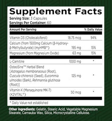 Green Valley Naturals Bone and Muscle Defense capsules ready for lean muscle support