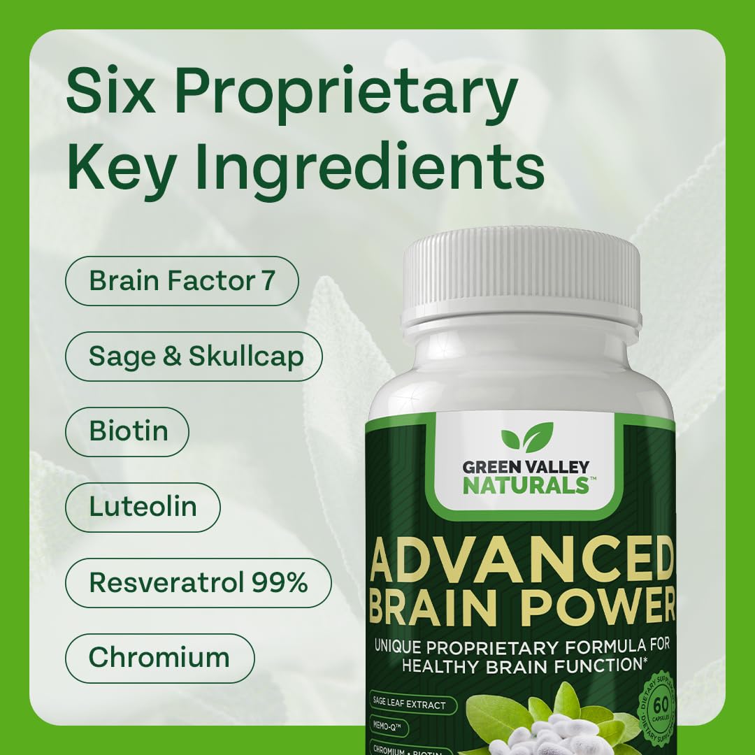 Green Valley Naturals product on a desk for daily focus
